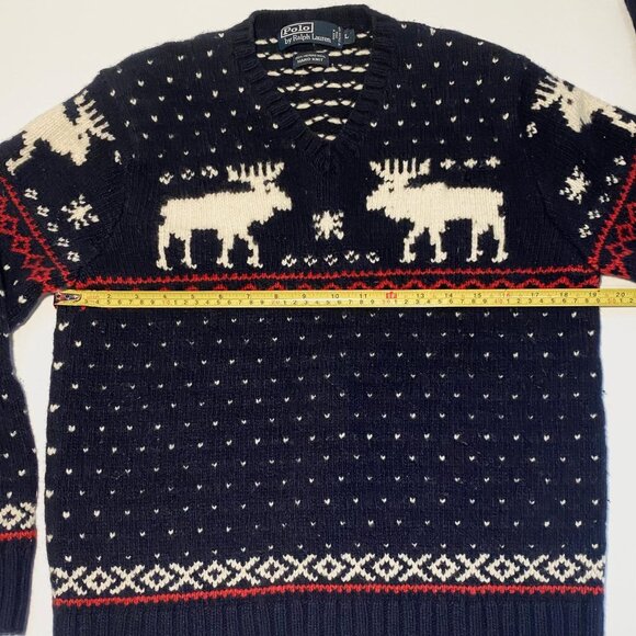 Polo Ralph Lauren VNG 90 Merino Wool Sweater Men's Size S/M/L - Picture 12 of 14